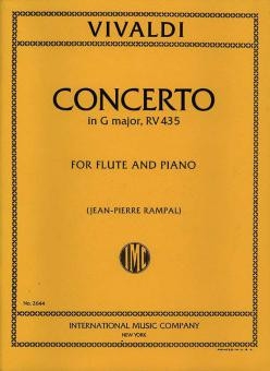 Antonio Vivaldi, Concerto Op. 10 N. 4 (F Vi N. 15) (Rampal) flute
