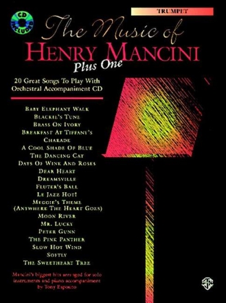 The Music of Henry Mancini plus one: for flute (+CD) 20 great songs to play