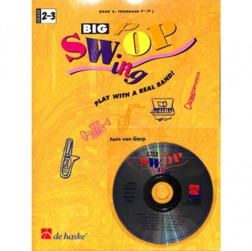 Big Swing Pop Band 5 (+CD): f�r Posaune in C (Ba�schl�ssel) oder Posaune in B (Violinschl�ssel)