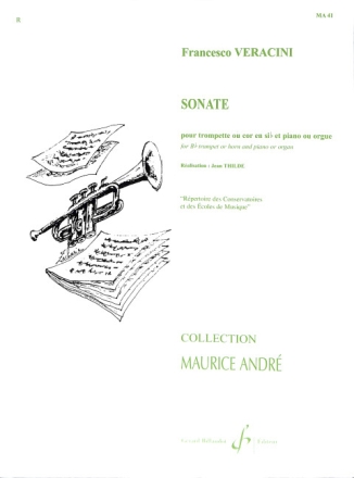 Sonate pour trompette ou cor en sib et piano ou orgue