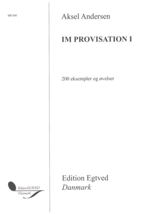 Aksel Andersen, Improvisation 1 Orgel Buch