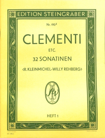 32 Sonatinen Band 1 f�r Klavier