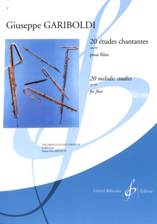 20 �tudes chantantes op.88 pour flute