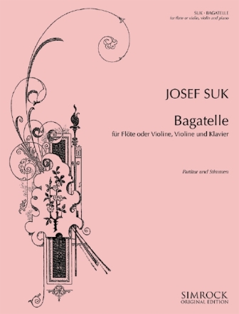 Bagatelle f�r Fl�te (Violine), Violine und Klavier Stimmen