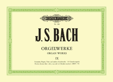 Orgelwerke Band 9 f�r Orgel