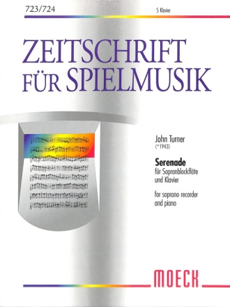 Serenade f�r Sopranblockfl�te und Klavier