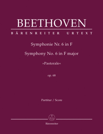 Sinfonie F-Dur Nr.6 op.68 f�r Orchester Partitur