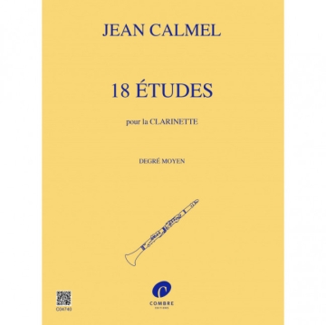 18 �tudes pour clarintette (degr� moyen)