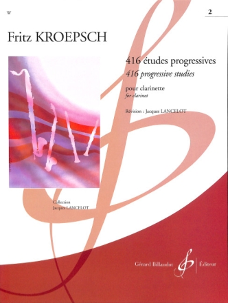 416 �tudes progressives vol.2 183 �tudes pour clarinette
