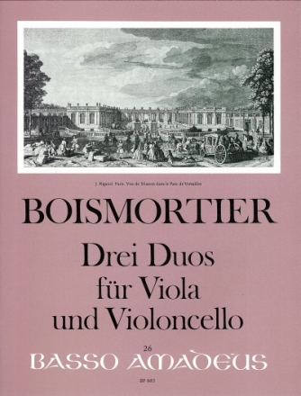 3 Duos f�r Viola und Violoncello Stimmen