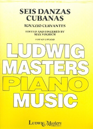 6 danzas cubanas for piano