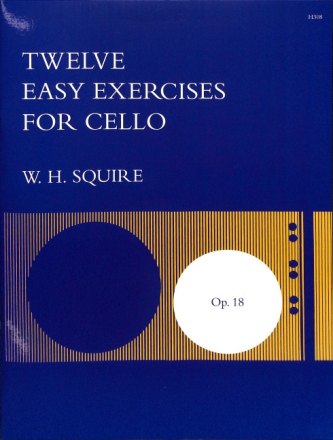Twelve easy exercises op.18 for cello