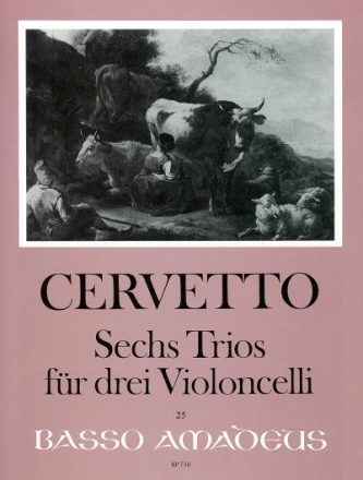 6 Trio f�r 3 Violoncelli Stimmen