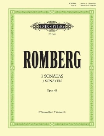 Sonaten op.43 f�r 2 Violoncelli
