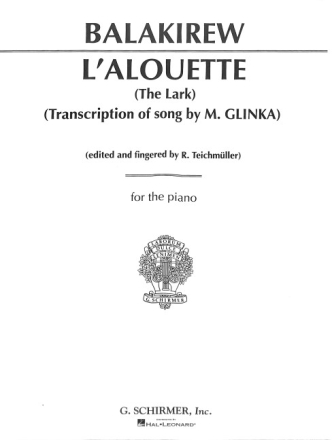 L'alouette for piano