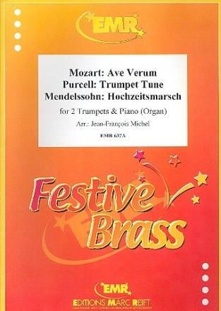 3 festliche St�cke f�r 2 Trompeten in B oder C und Klavier (Orgel)