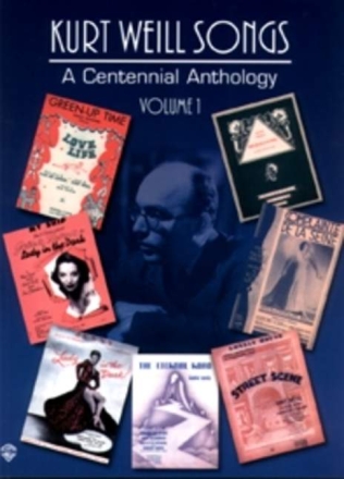 Kurt Weill Songs vol.1 for voice and piano with guitar chords