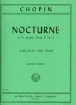Nocturne E flat major op.9,2 for cello and piano