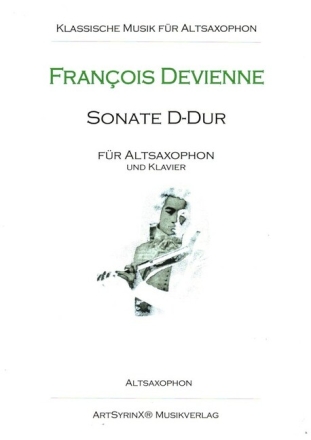 Sonate D-Dur f�r Altsaxophon und Klavier Altsaxophonstimme