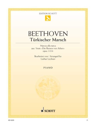 T�rkischer Marsch op.113/4 f�r Klavier