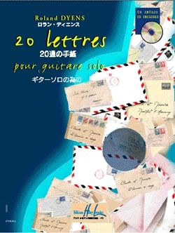 20 lettres (+CD) pour guitare solo
