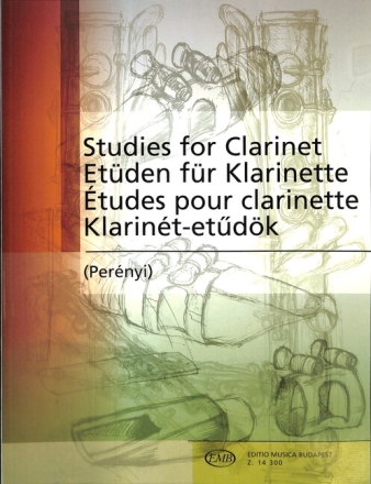 Et�den f�r Klarinette  