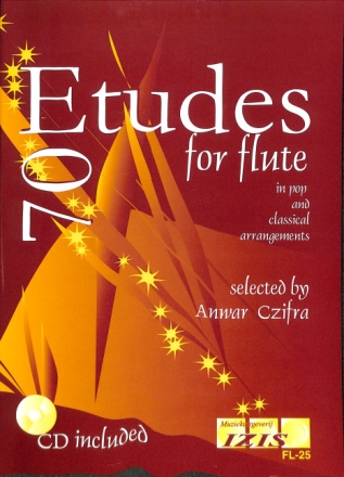 70 Et�den (+CD) f�r Querfl�te (en/fr/dt/nl)