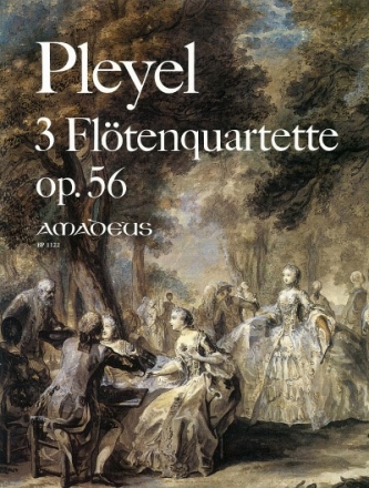 3 Quartette op.56 f�r Fl�te und Streichquartett Partitur und Stimmen