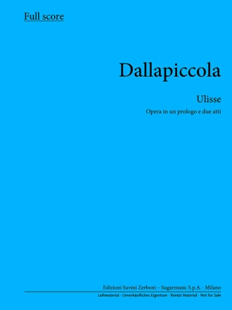 Ulisse  partitura (it)