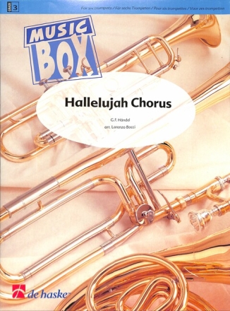 HALLELUJAH CHORUS FROM MESSIAH for 6 trumpets score and parts