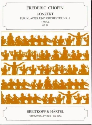 Konzert e-Moll Nr.1 op.11 f�r Klavier und Orchester Studienpartitur