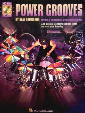 Power Grooves (+CD): a no-nonsense approach to hard rock thrash and heavy metal drumming