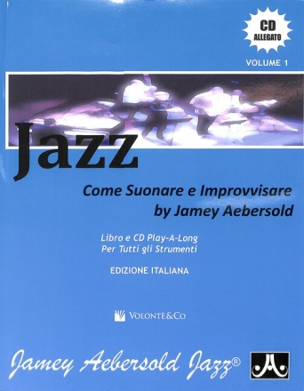 Aebersold Vol 1 In Italiano Jazz:  Buch + CD