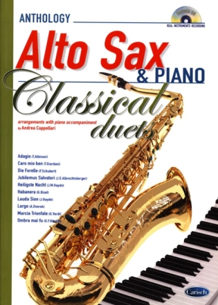 Andrea Cappellari, Classical Duets - Alto Saxophone/Piano Altsaxophon und Klavier Buch + CD