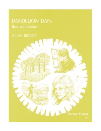 Dandelion Days for flute and clarinet score and parts