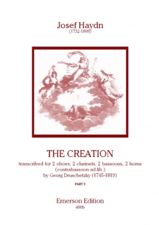 Haydn, The Creation variable ensemble PARTITUR + STIMMEN