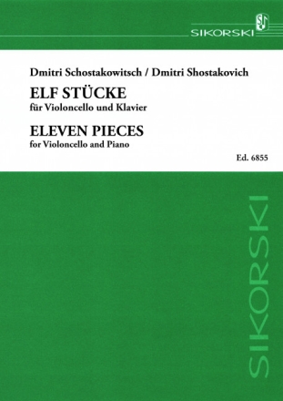 11 St�cke f�r Violoncello und Klavier