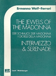 Der Schmuck der Madonna Intermezzo und Serenade f�r Orchester,    Studienpartitur