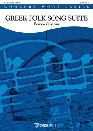 Greek Folk Song Suite for concert band score