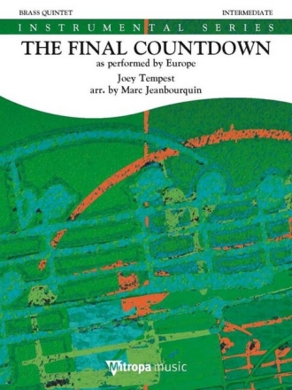The Final Countdown for brass quintet score and parts