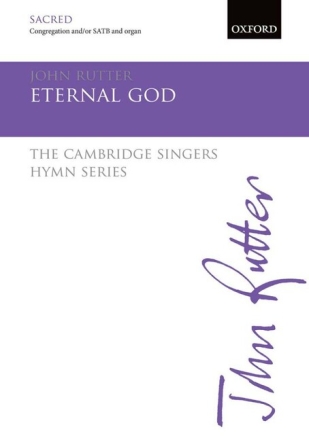 Eternal God for congregation and/or mixed choir and  organ choral score
