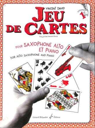 Jeu de Cartes vol.1 pour saxophone alto et piano