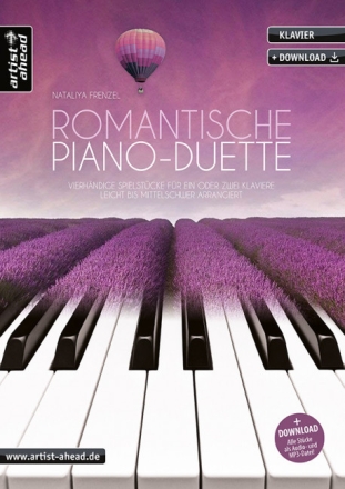 Romantische Piano-Duette (+Online Audio) f�r 1-2 Klaviere