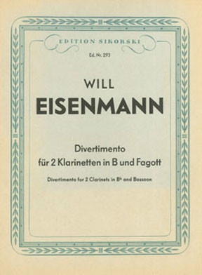 DIVERTIMENTO FUER ZWEI KLARINET- TEN UND FAGOTT