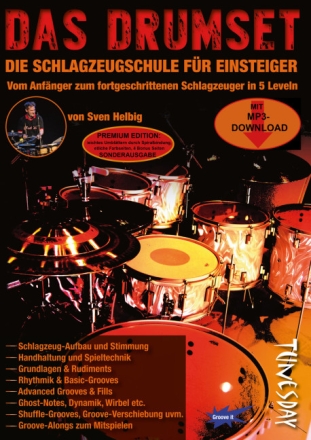 Das Drumset (+MP3-Download) Die Schlagzeugschule f�r Einsteiger Ringbindung