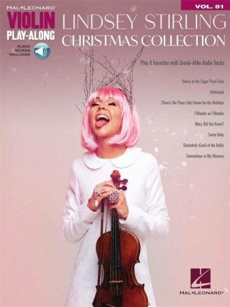 Lindsey Stirling - Christmas Collection Violin Book & Audio-Online