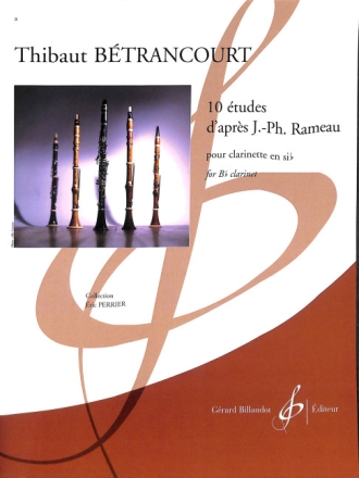 10 �tudes d'apr�s J.-Ph. Rameau pour clarinette
