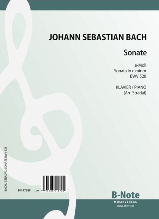 Sonate e-Moll BWV528 f�r Klavier
