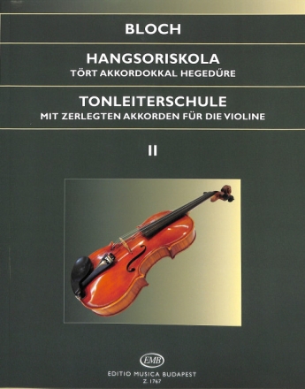 Tonleiterschule op.5 Band 2 f�r Violine Tonleitern durch 3 und 4 Oktaven