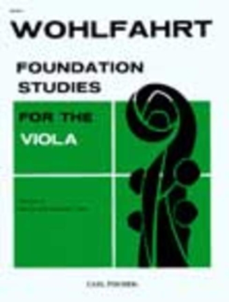 FOUNDATION STUDIES VOL.1 30 STUDIES IN 1ST POSITION FOR VIOLA
